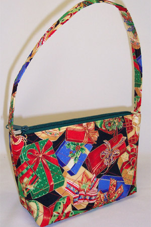 Holiday Gifts Print Handbag