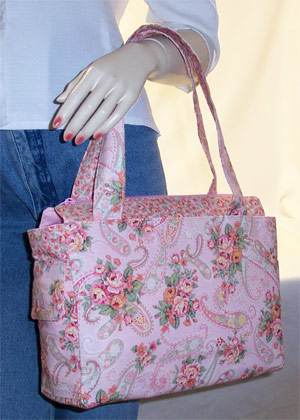 Pink Roses Handbag