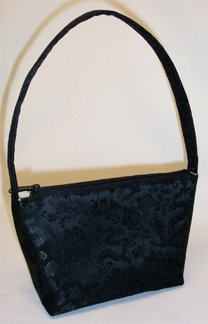 Brocade Embroidered Silk Handbag