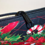 Candy Cane Holidays Print Handbag