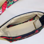 Candy Cane Holidays Print Handbag
