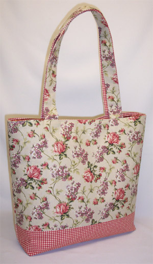 Charmine Floral Print Tote Bag