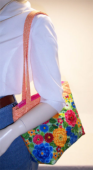 Bright Floral Purse