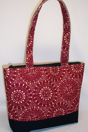 Burst Circles Pattern Purse